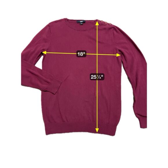 AK Sport Woman's Pullover Sweater Sz M - Picture 6 of 6